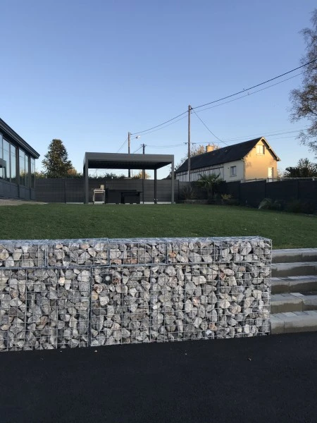 Gabion à ALIZAY