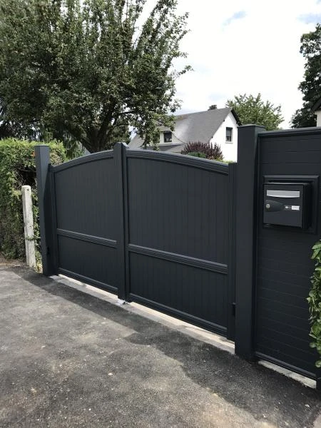 Installation portails à Alizay