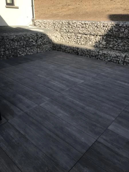 Maçonnerie paysagère à Alizay