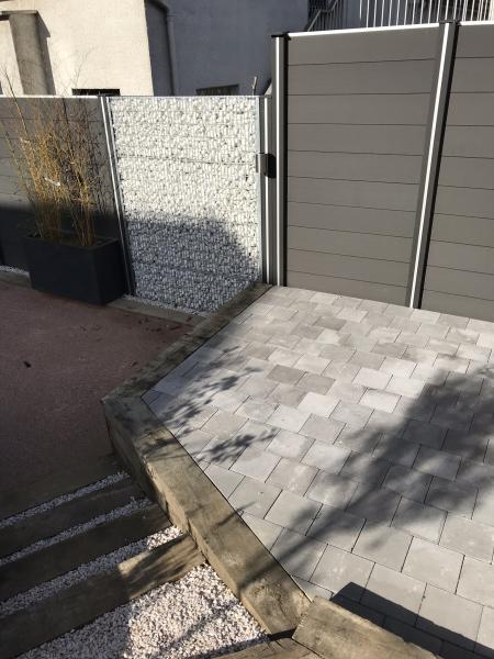Travaux de maçonnerie paysagère à Alizay